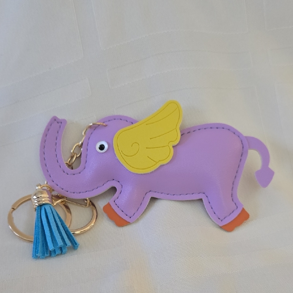Colorful Elephant Keychain Set - Picture 11 of 12